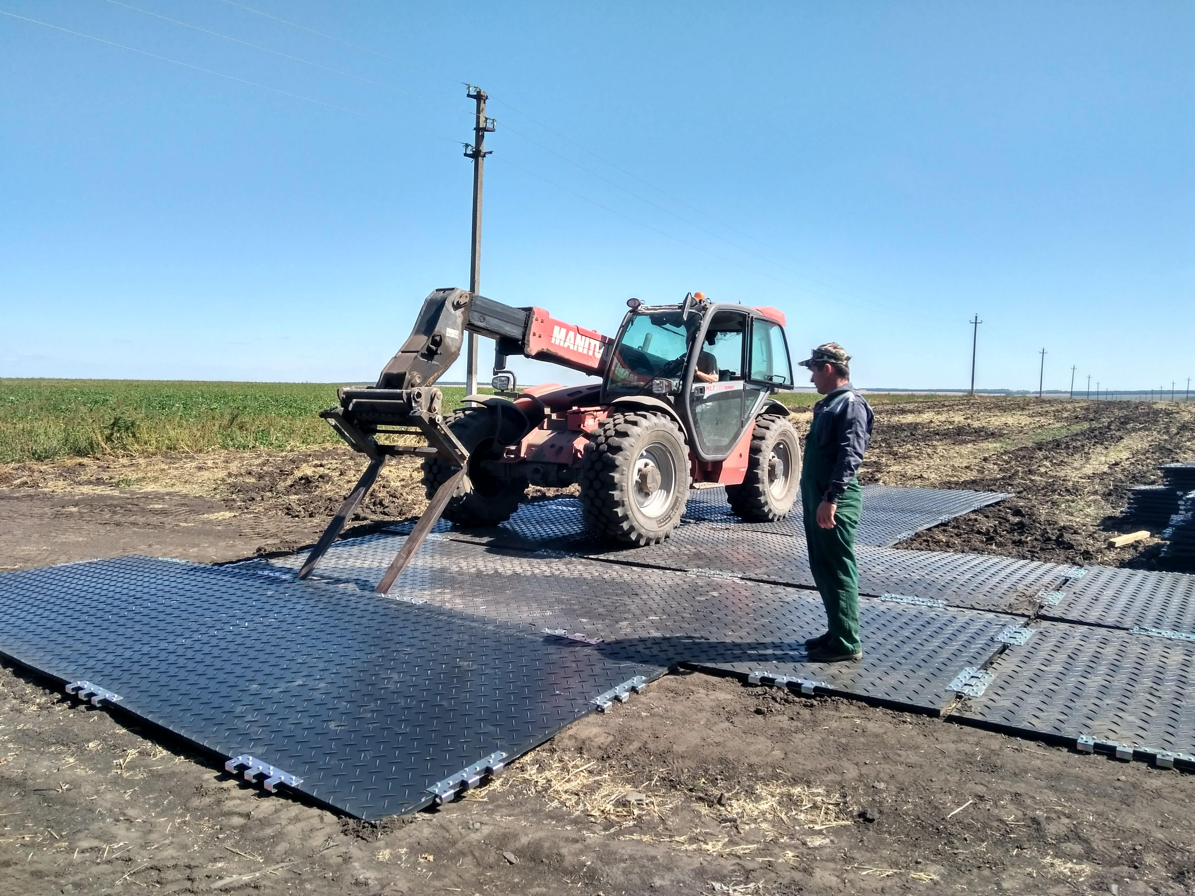 Плиты дорожные композитные